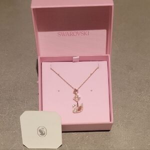 Swarovski Swan pendant Necklace